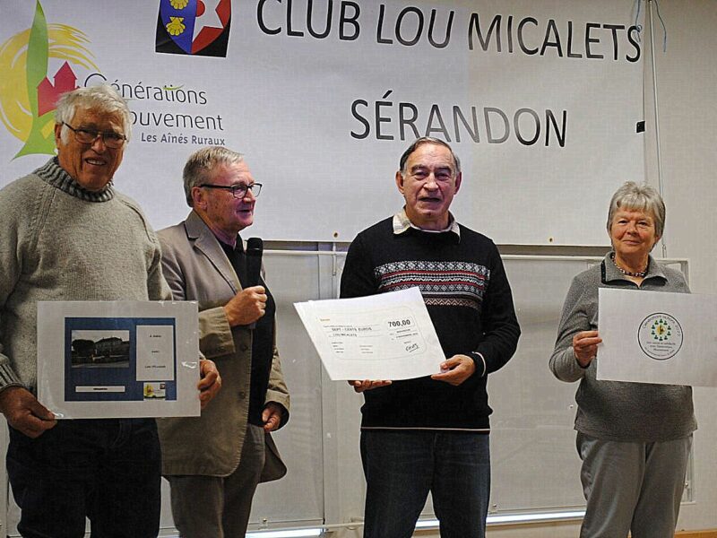 Un projet du Club LOU MICALETS remporte le concours national